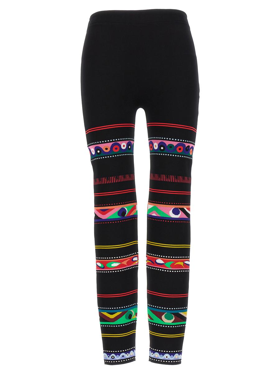 Pucci Jacquard Patterned Leggings