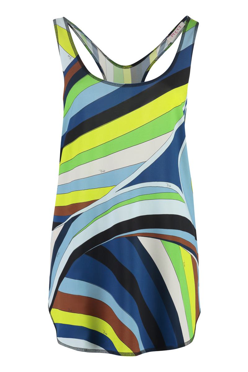 Pucci Tank Top In Jersey