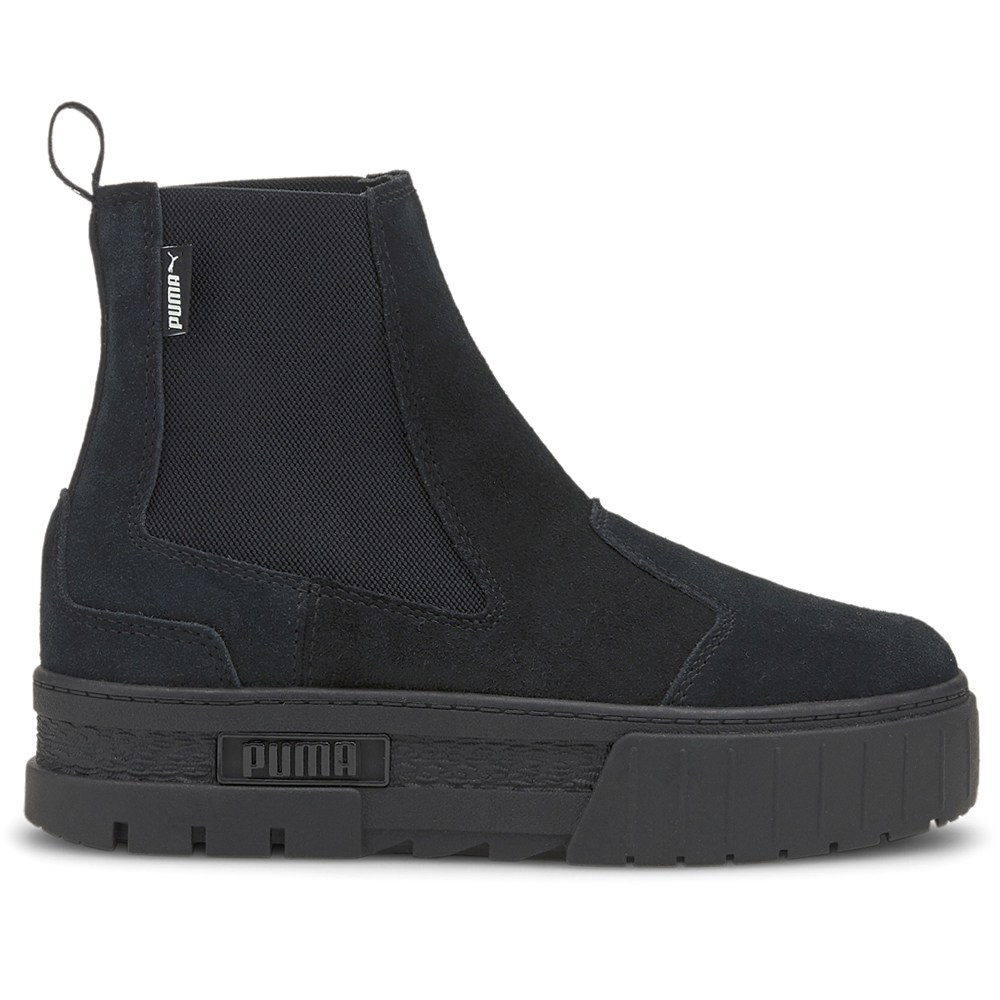 Puma Mayze Suede Platform Chelsea Boots