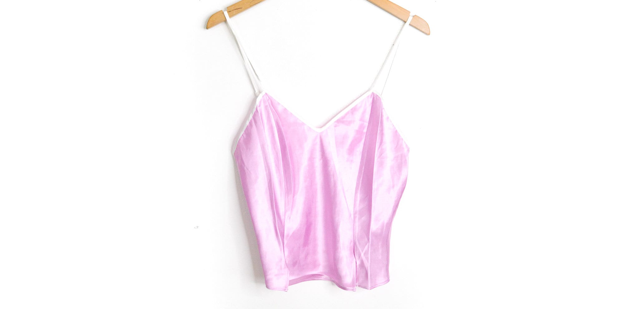 Purple Satin Silky Tank Y2K Top Camisole 90S Cami Pastel Blouse Boho Romantic Vintage Bohemian S Small