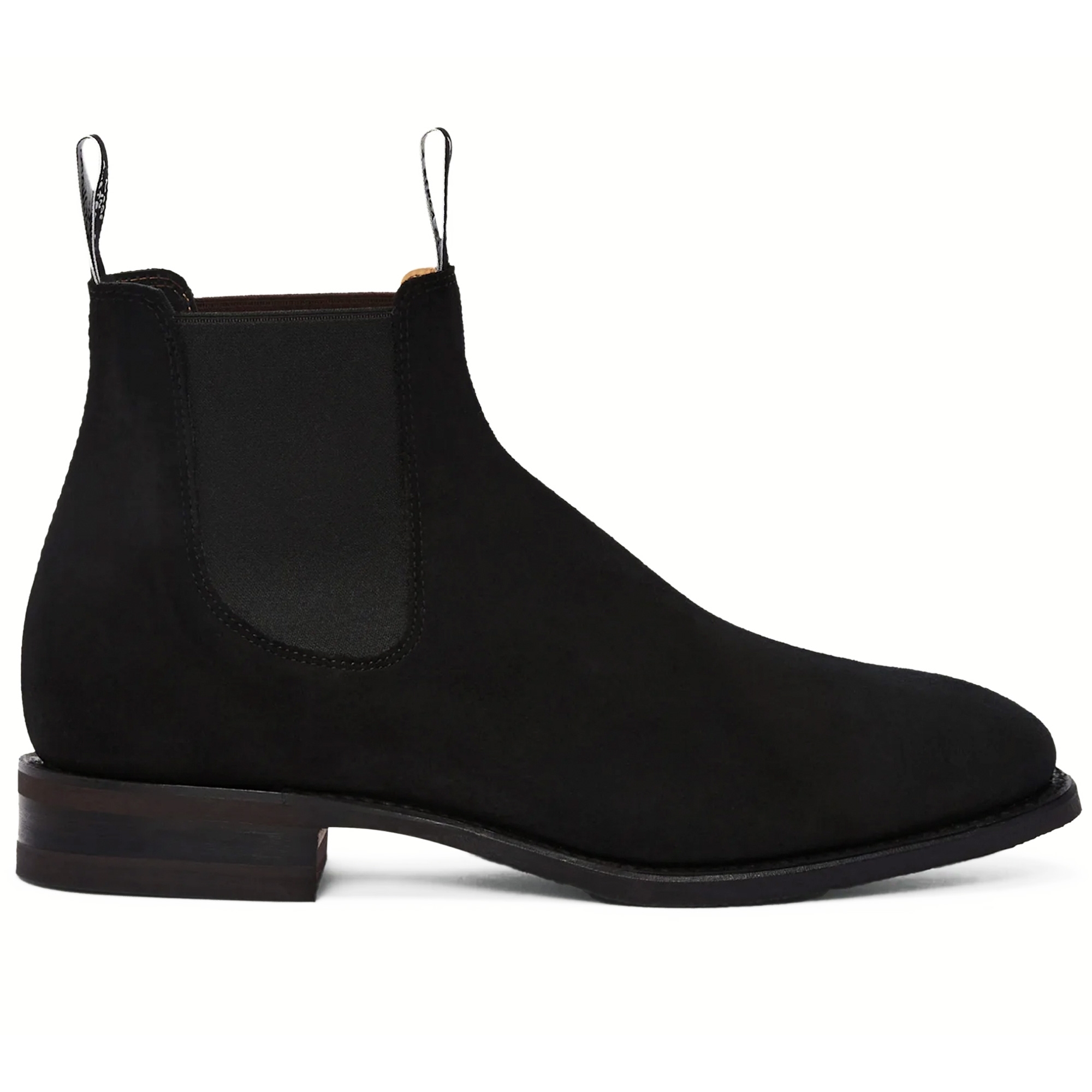 R.M. Williams Black Comfort Craftsman Chelsea Boots B543S