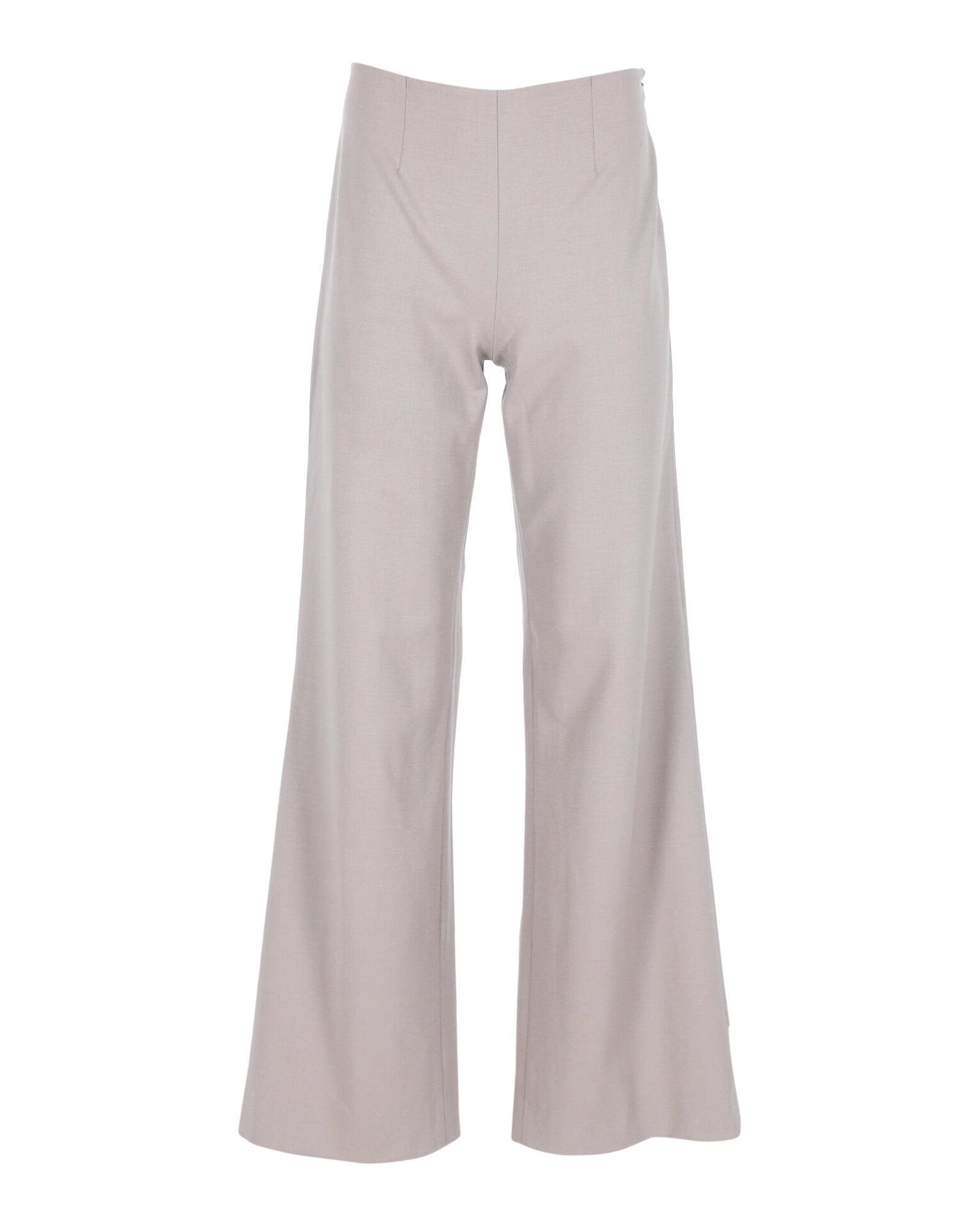 Ralph Lauren Wide-Leg Pants in Beige Wool