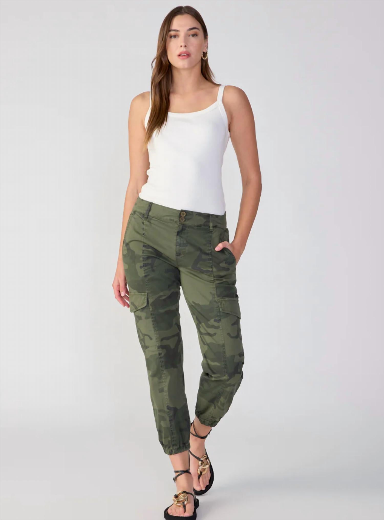 Rebel Hiker Cargo Pants In Hiker Camo