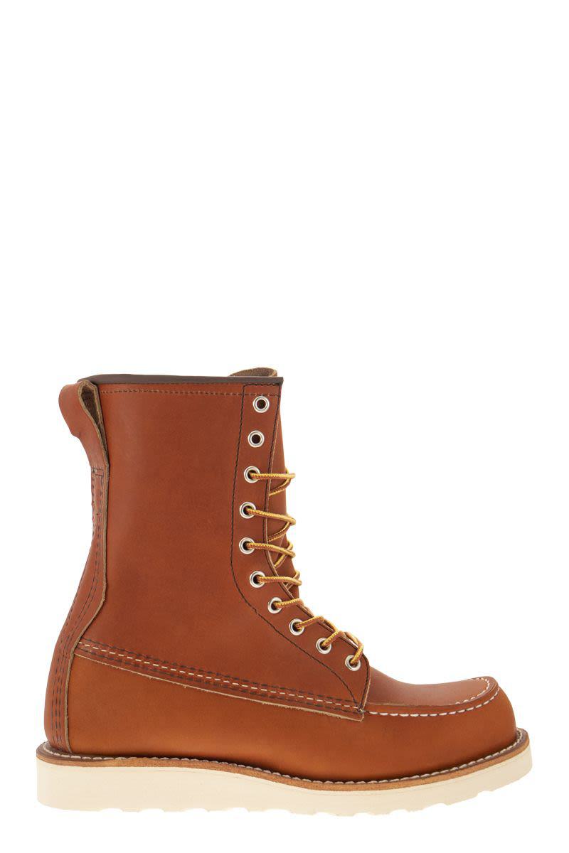 Red Wing Shoes Classic Moc - High Leather Lace-Up Boot