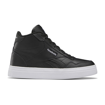 Reebok Court Advance High Top Womens Training Shoes, 6 1/2 Medium, Black