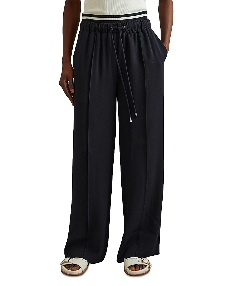 Reiss Fleur Wide Leg Joggers