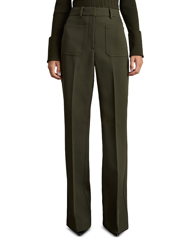 Reiss Priya Flared Leg Trousers