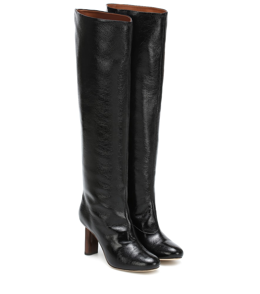 Rejina Pyo Allegra leather knee-high boots