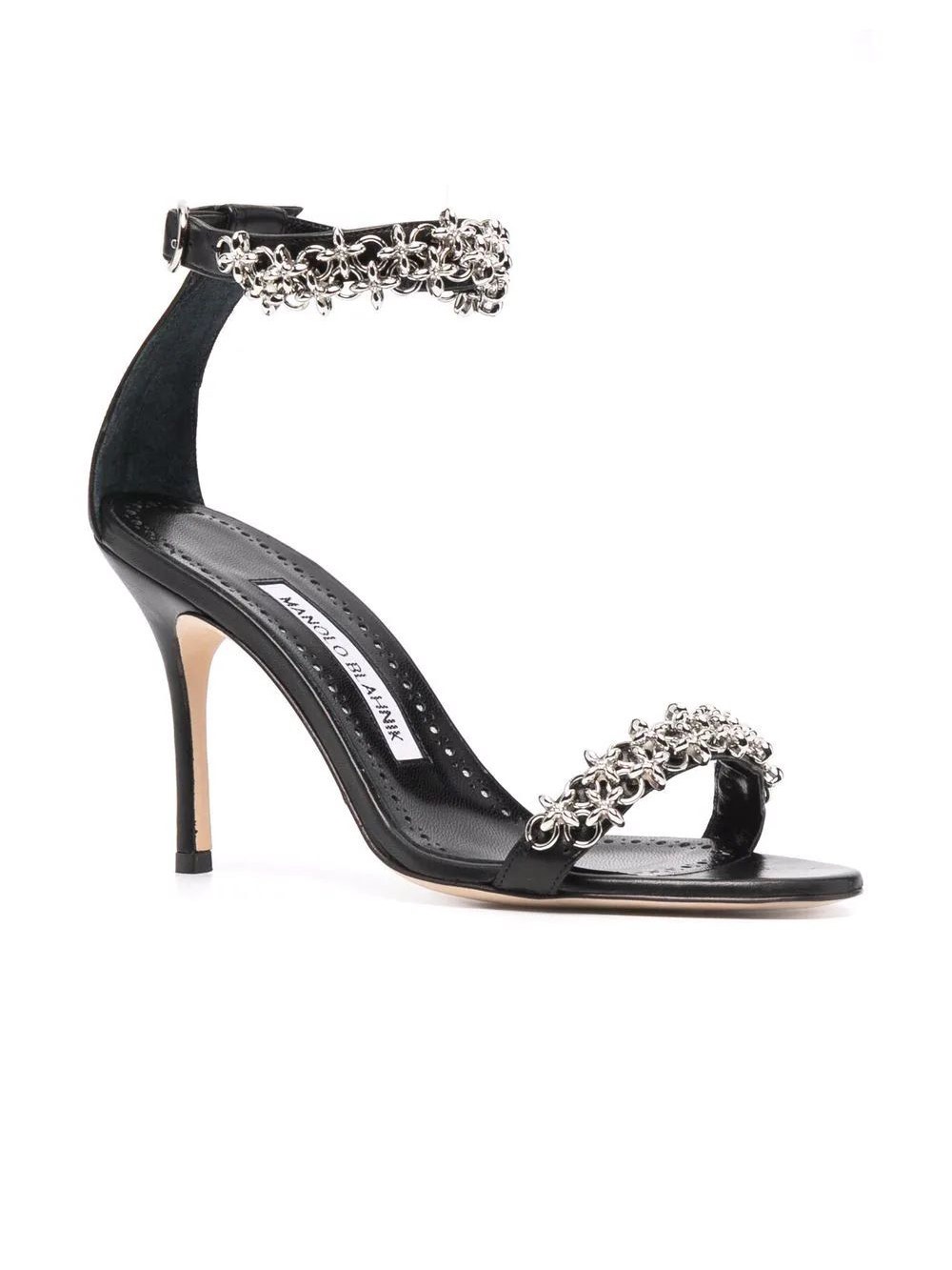 Rekik Fabio Heeled Sandals Black