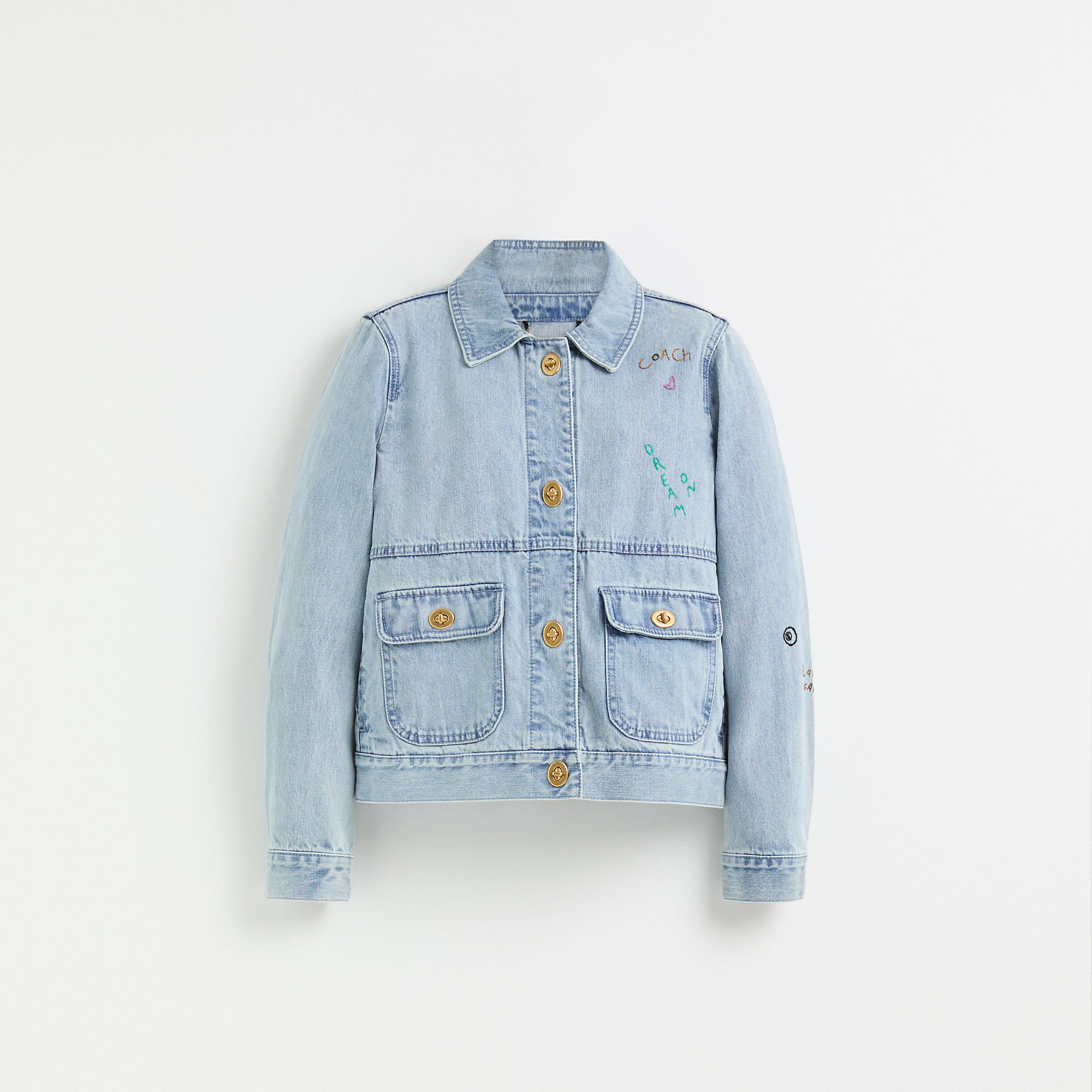 Restored Washed Denim Jacket