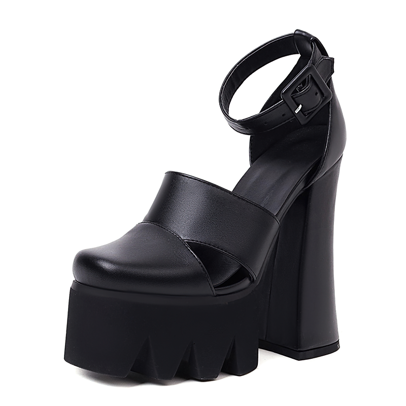 Rock Style Women's Platform Sandals / Sexy High Heels Ankle Strap Shoes