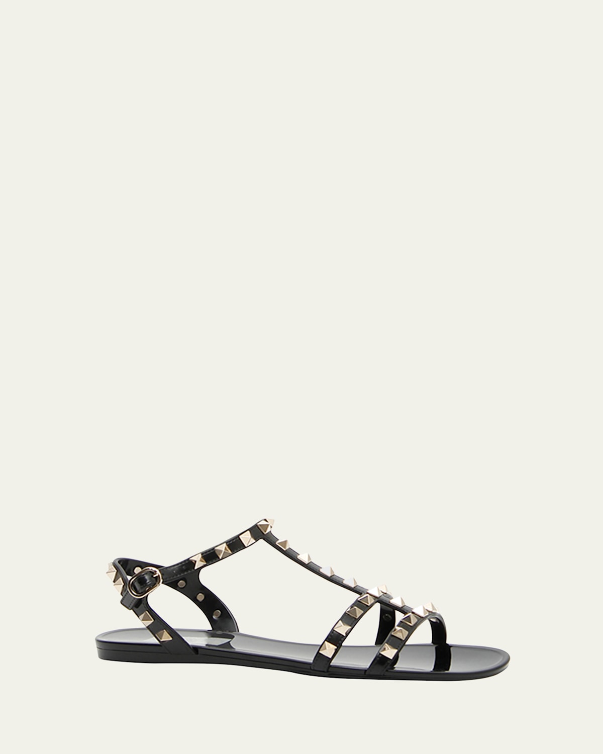 Rockstud Jelly Flat Gladiator Sandals