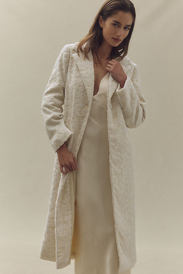 Romantique Velvet Duster Coat Jacket