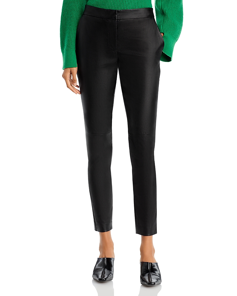 Rosetta Getty Leather Skinny Pants