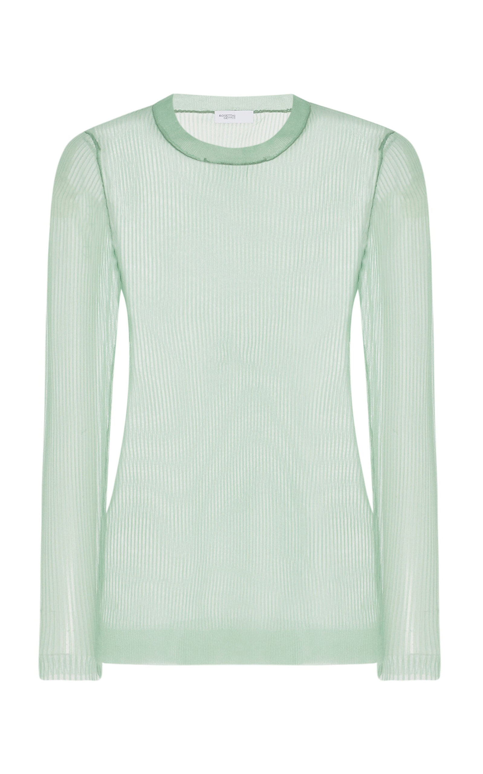 Rosetta Getty - Mesh Top - Green - XS - Moda Operandi