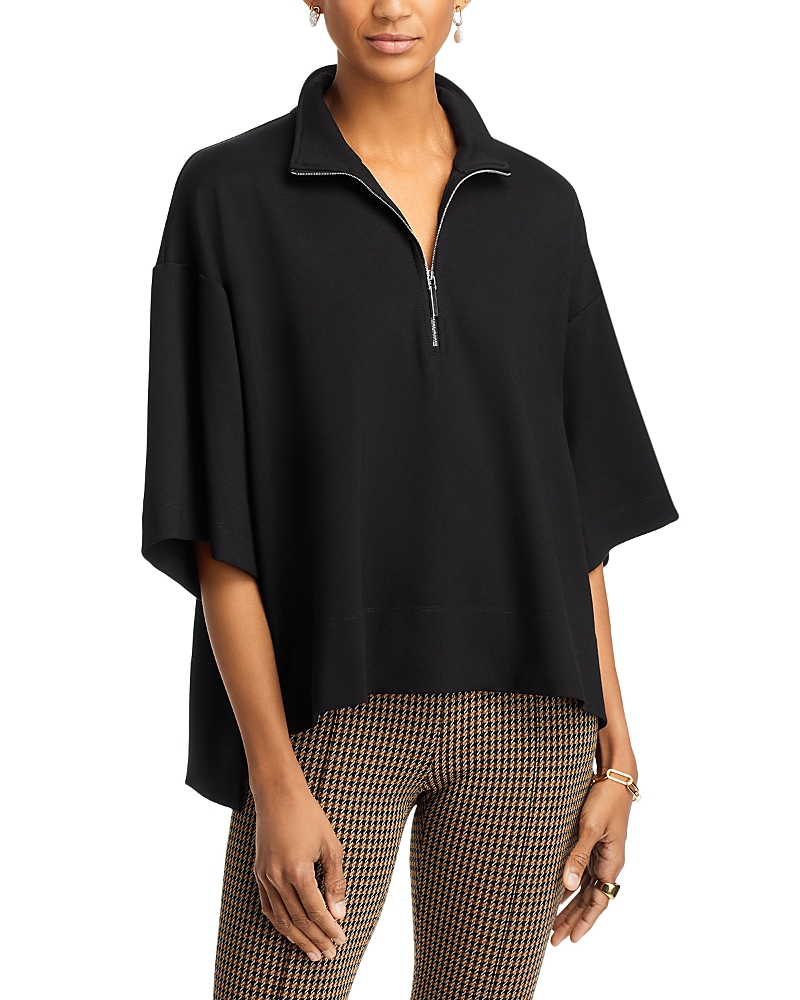 Rosetta Getty Oversized Zip Polo Top