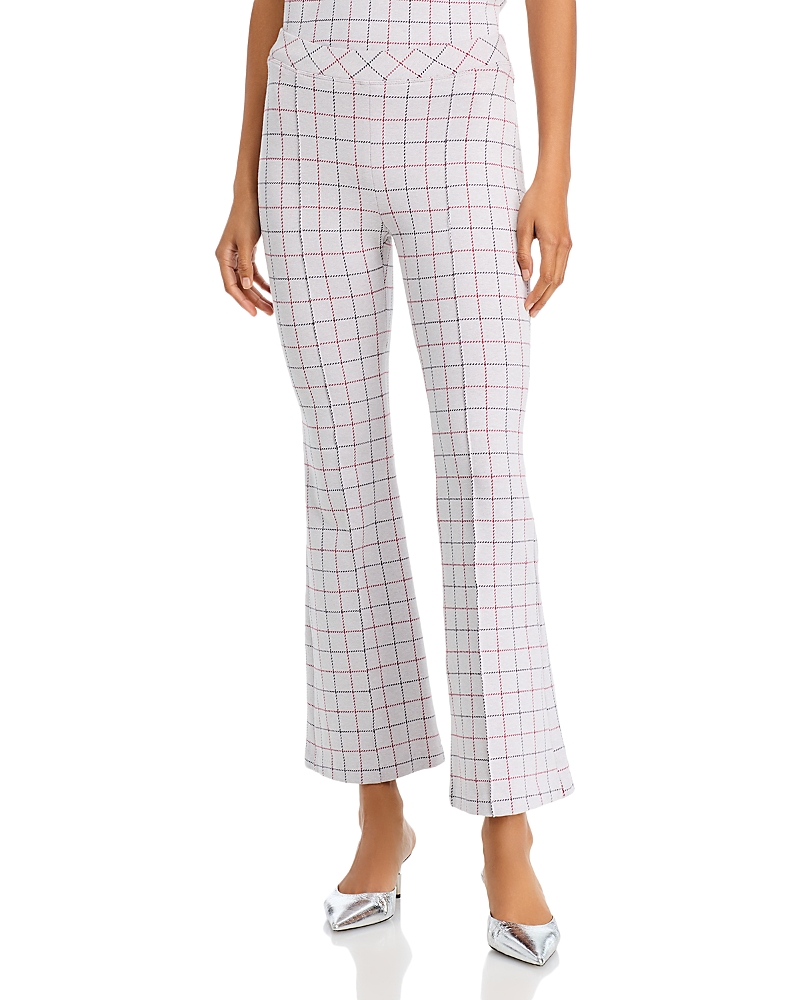 Rosetta Getty Pull On Cropped Flare Pants