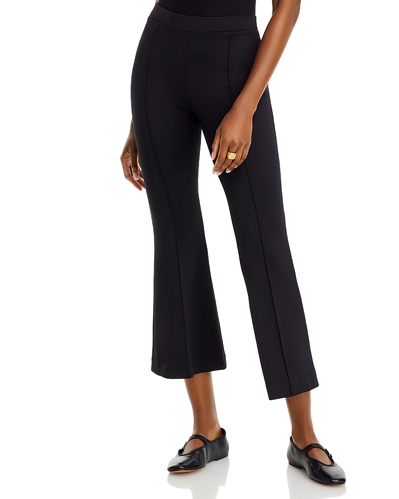 Rosetta Getty Slim Fit Cropped Flared Pants