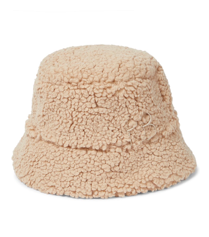 Ruslan Baginskiy Faux shearling bucket hat