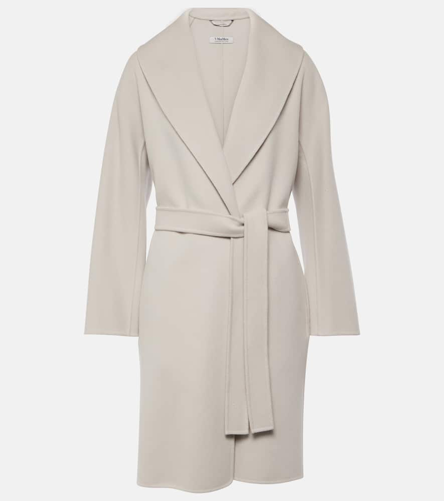 'S Max Mara Messi virgin wool wrap coat