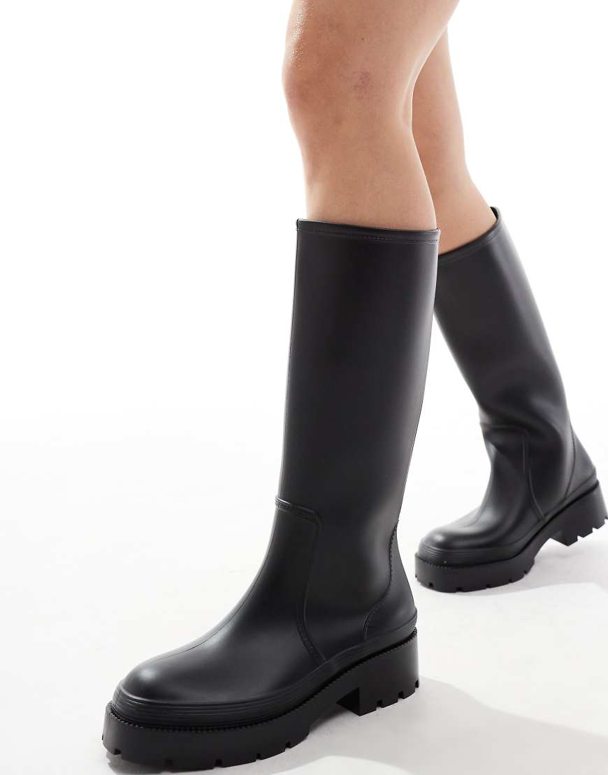 SEQWL rain boots in black