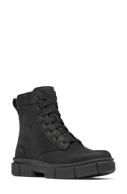 SOREL Explorer Lace-Up Boot in Black/Black at Nordstrom, Size 5.5