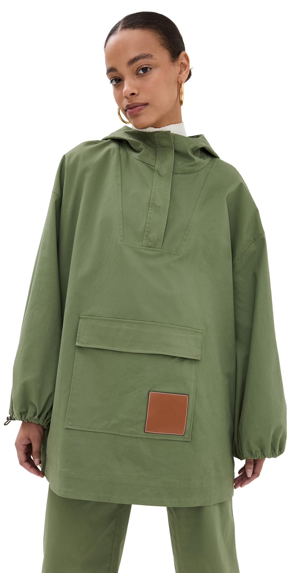 STAUD Deck Anorak Moss M/L