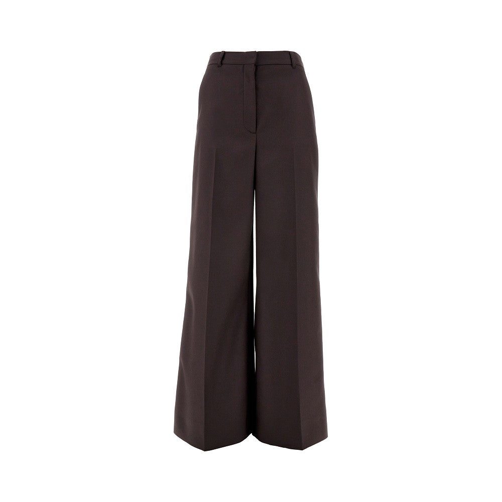 STELLA MCCARTNEY Sustainable wool flared pants Woman 40