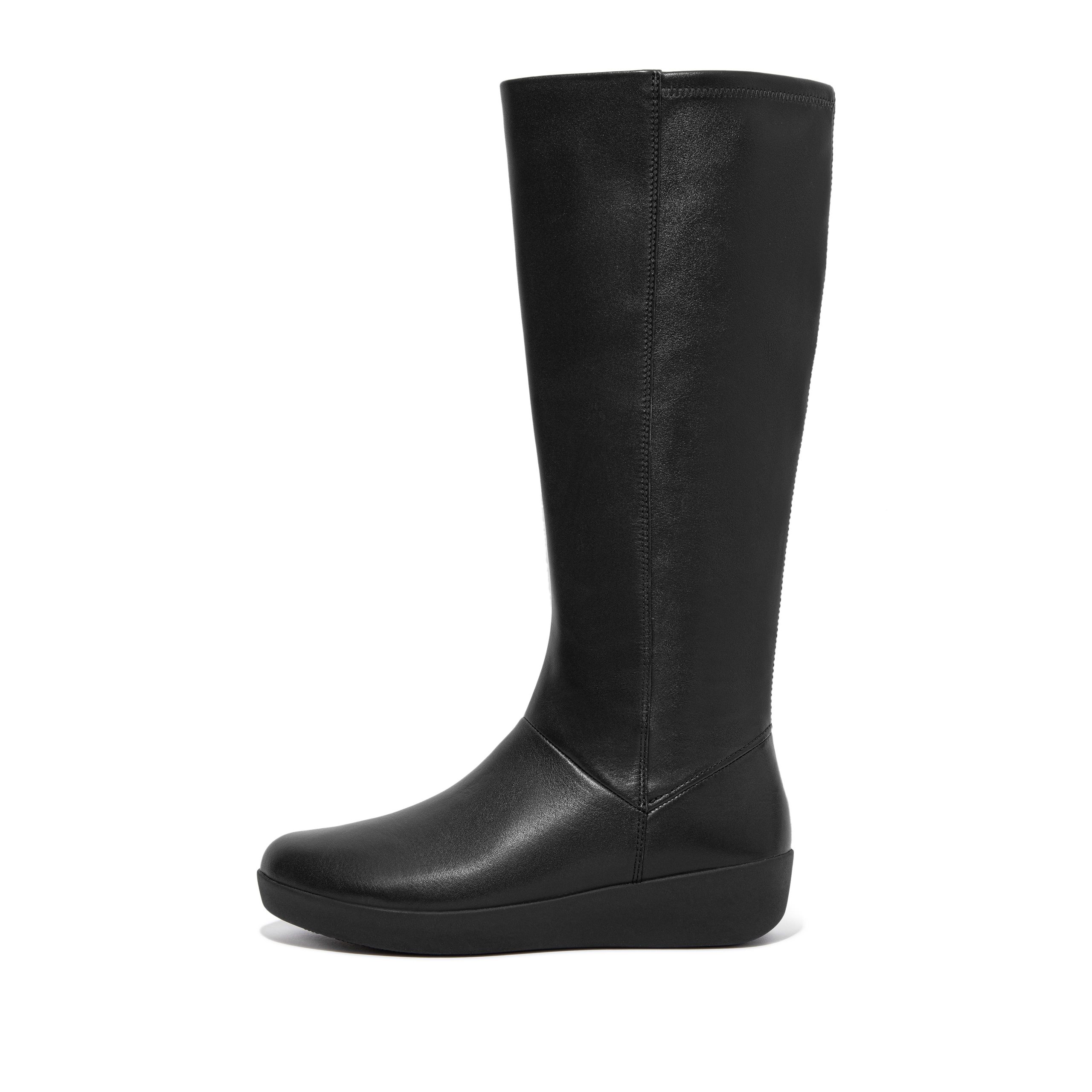 SUMI Stretch Knee-High Boots Leather/Faux-Leather (PU), Outlet