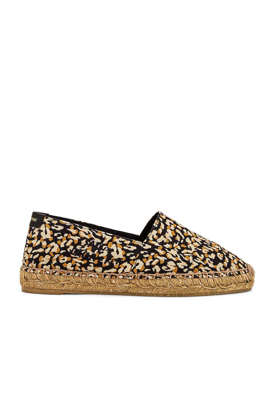 Saint Laurent Paris O1Bcso1Str1124 Embroidered Espadrilles In Multicolor Shoes, Women's