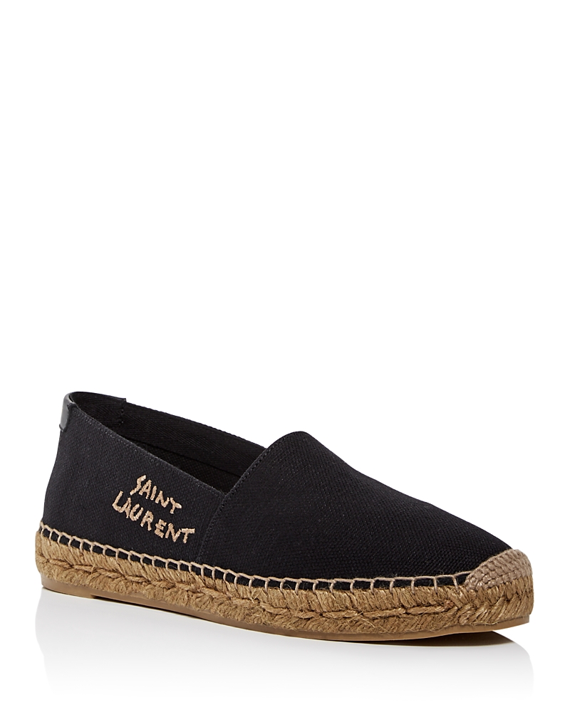 Saint Laurent Saint Laurent Embroidered Espadrilles in Canvas