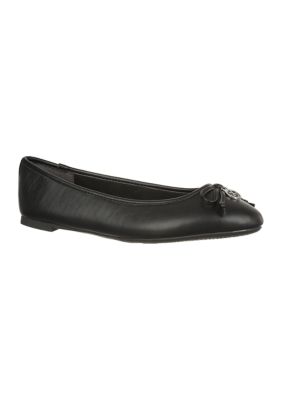 Sam & Libby Women's Callan Ballet Flat, Black, 11M