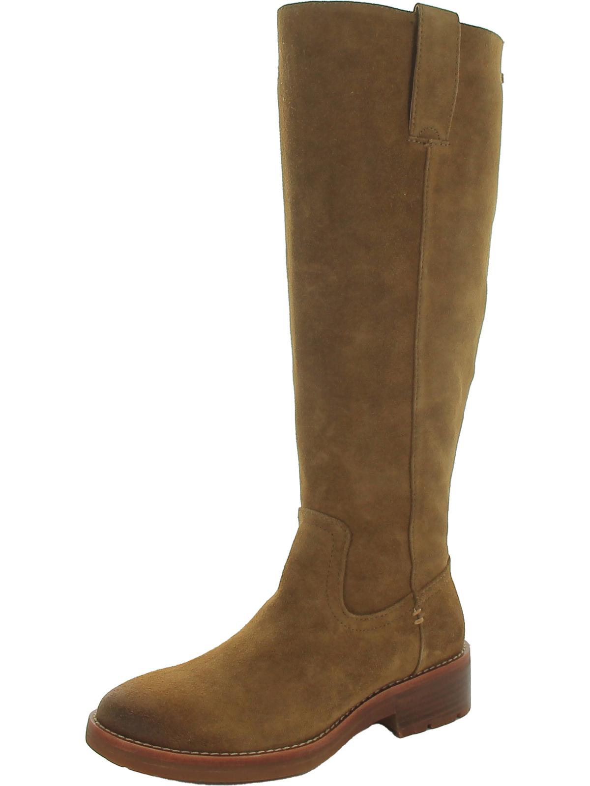 Samantha II Womens Suede Waterproof Knee-High Boots