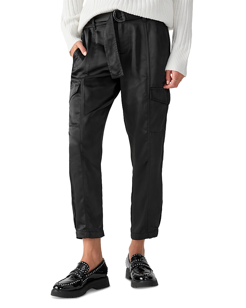 Sanctuary Classy Satin Cargo Pants