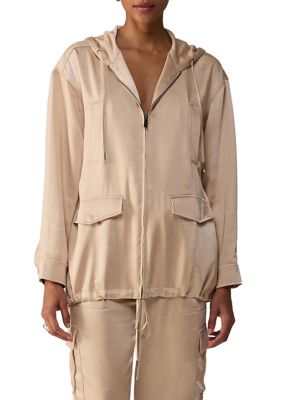 Sanctuary Women's Flight Parka Jacket, X-Large