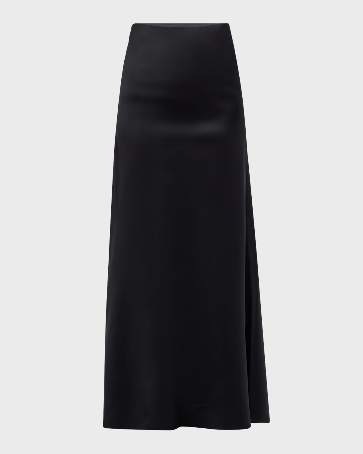 Satin Cady Long Mermaid Skirt