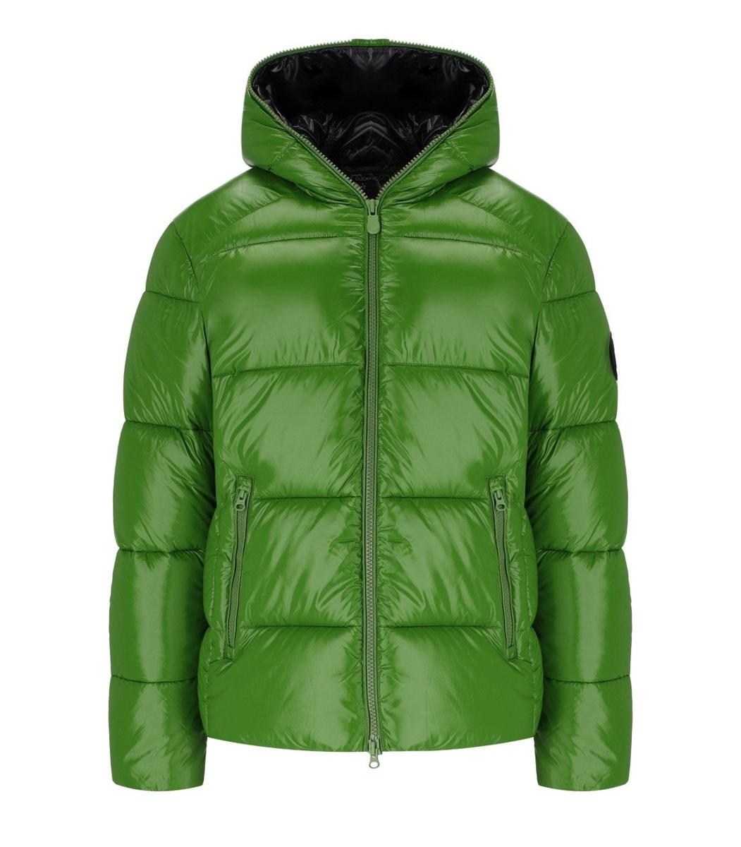 Save The Duck Edgard Green Hooded Padded Jacket