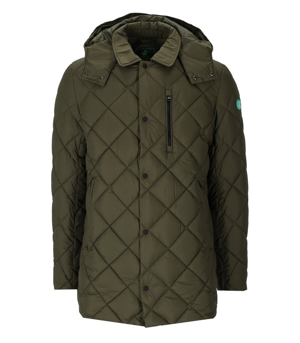 Save The Duck Uwe Green Hooded Padded Jacket