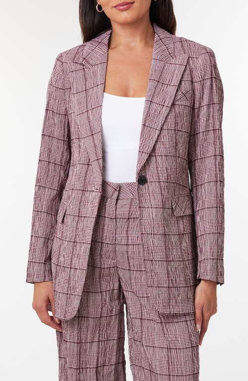 Scotch & Soda Seersucker Blazer in Checker at Nordstrom, Size X-Small