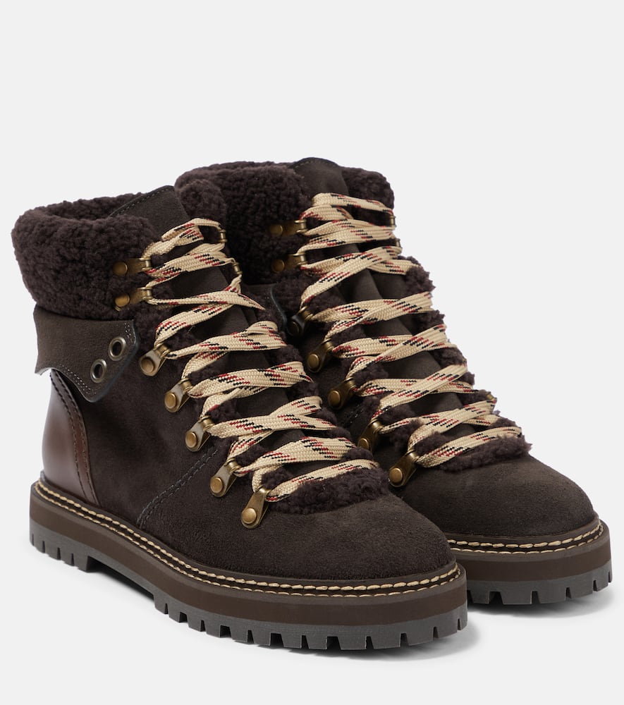 See By Chloé Eileen suede hiking boots