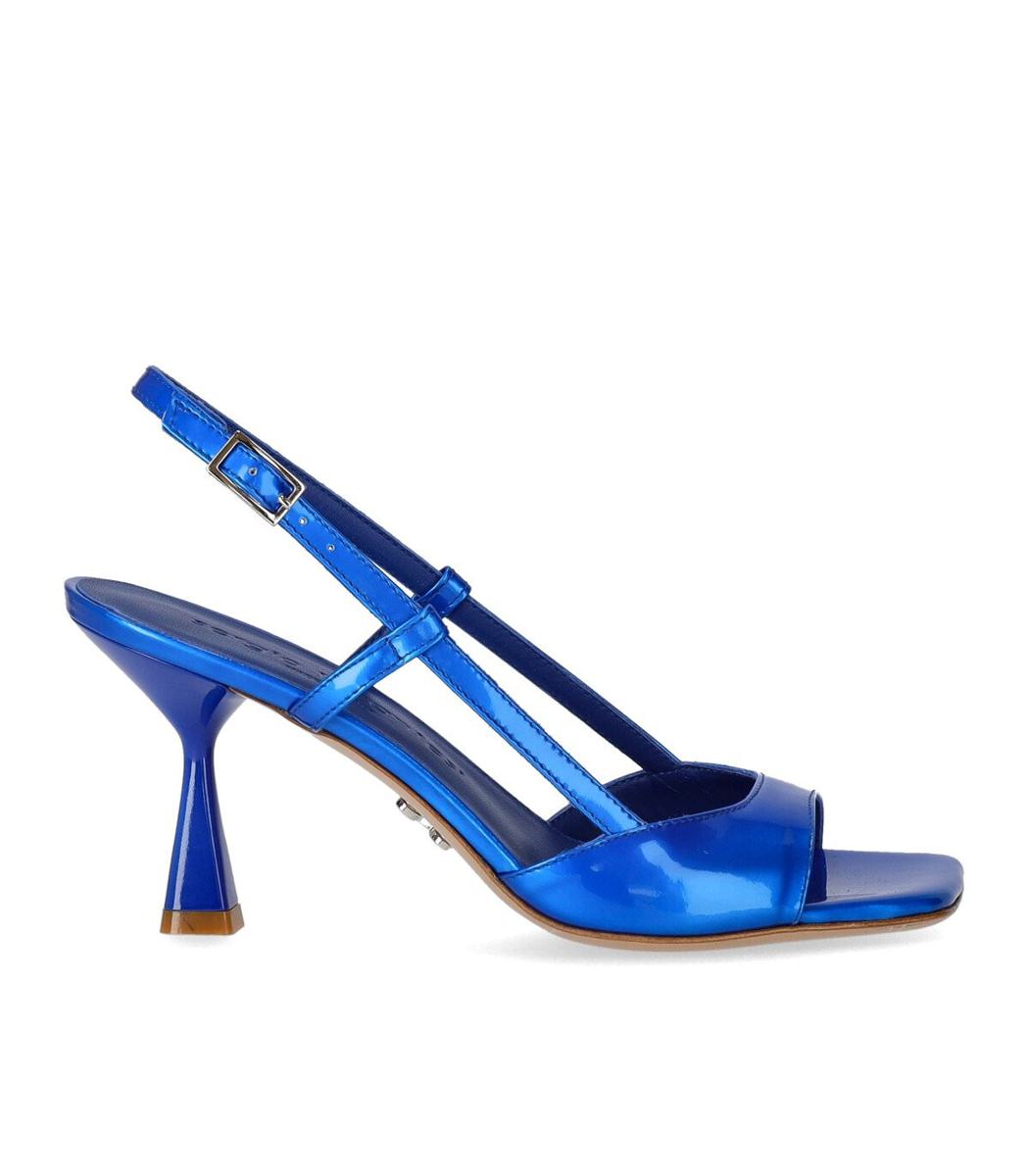 Sergio Levantesi Ilenia Electric Blue Heeled Sandal