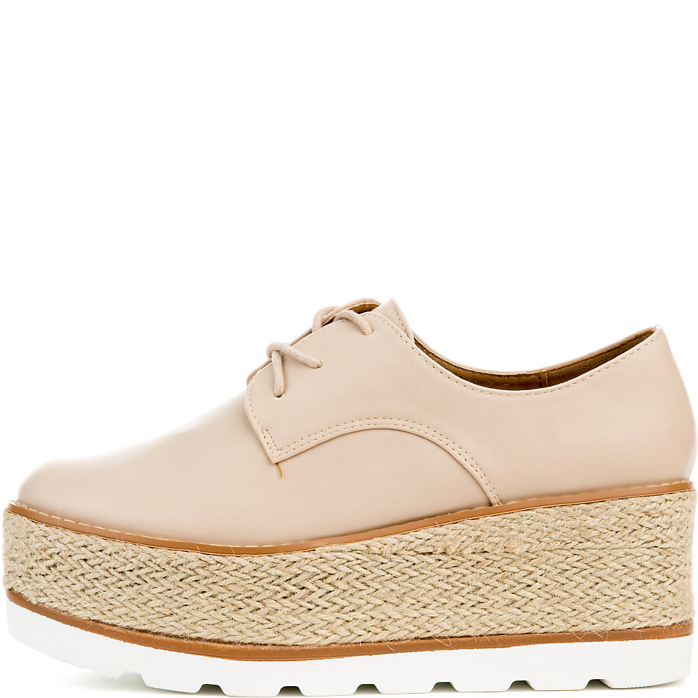 Shena 10A Platform Shoes nude pu