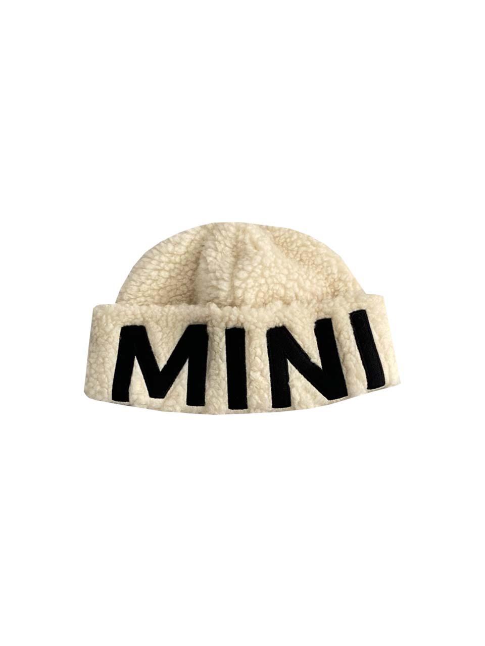 Sherpa Fleece-Lined Beanie [CREAM]