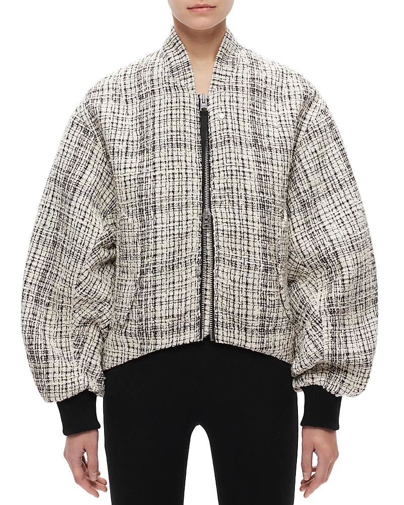 Shoreditch Ski Club Skylar Faye Tweed Bomber Jacket