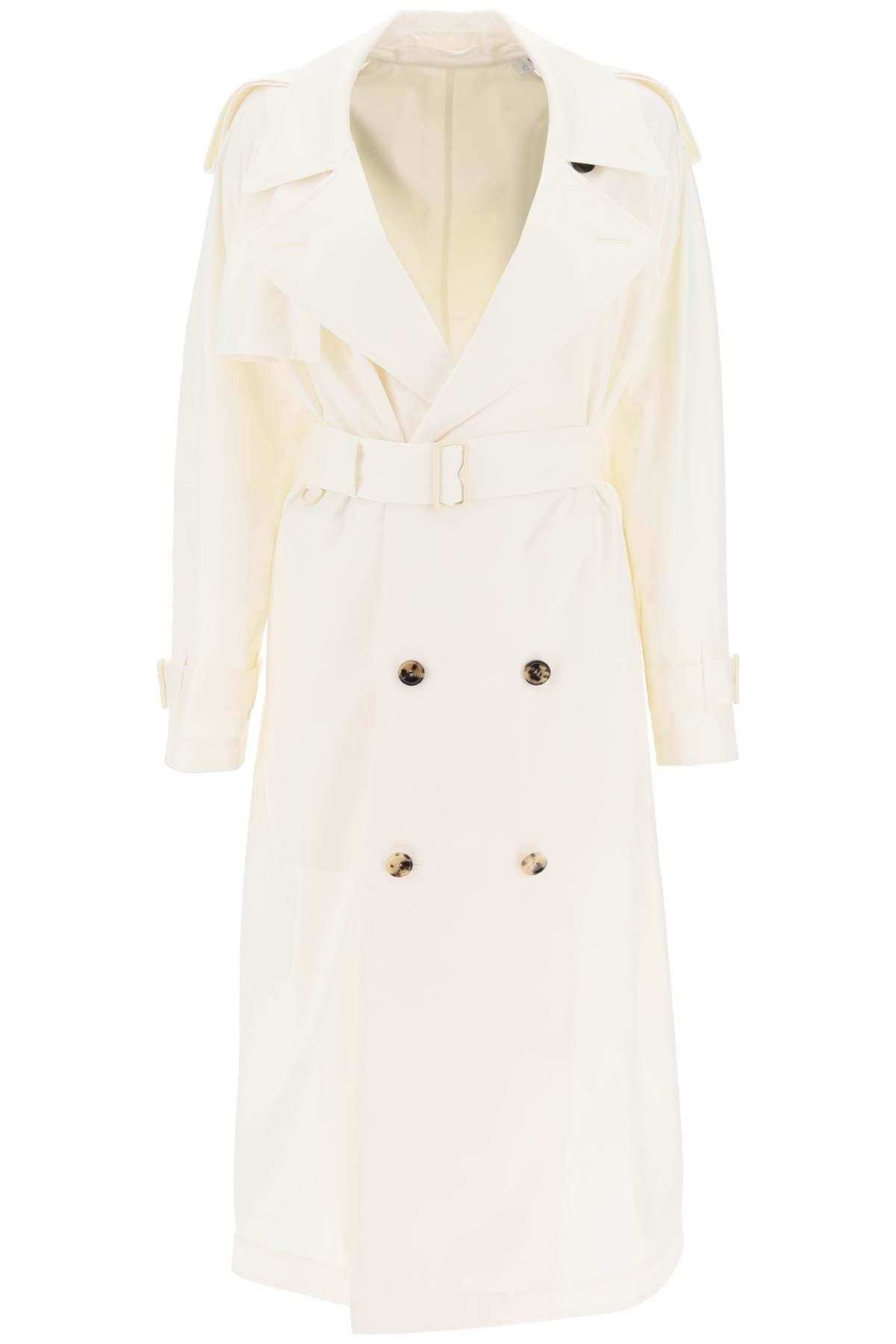 Silk Trench Coat