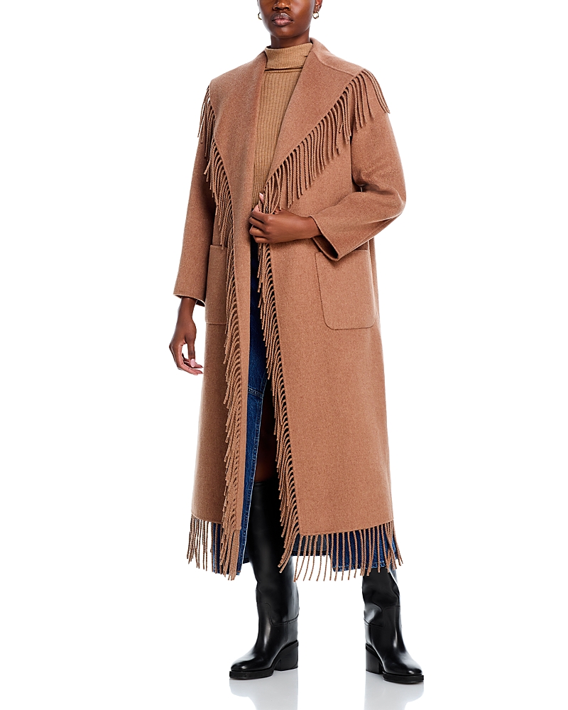 Simkhai Carrie Fringe Coat