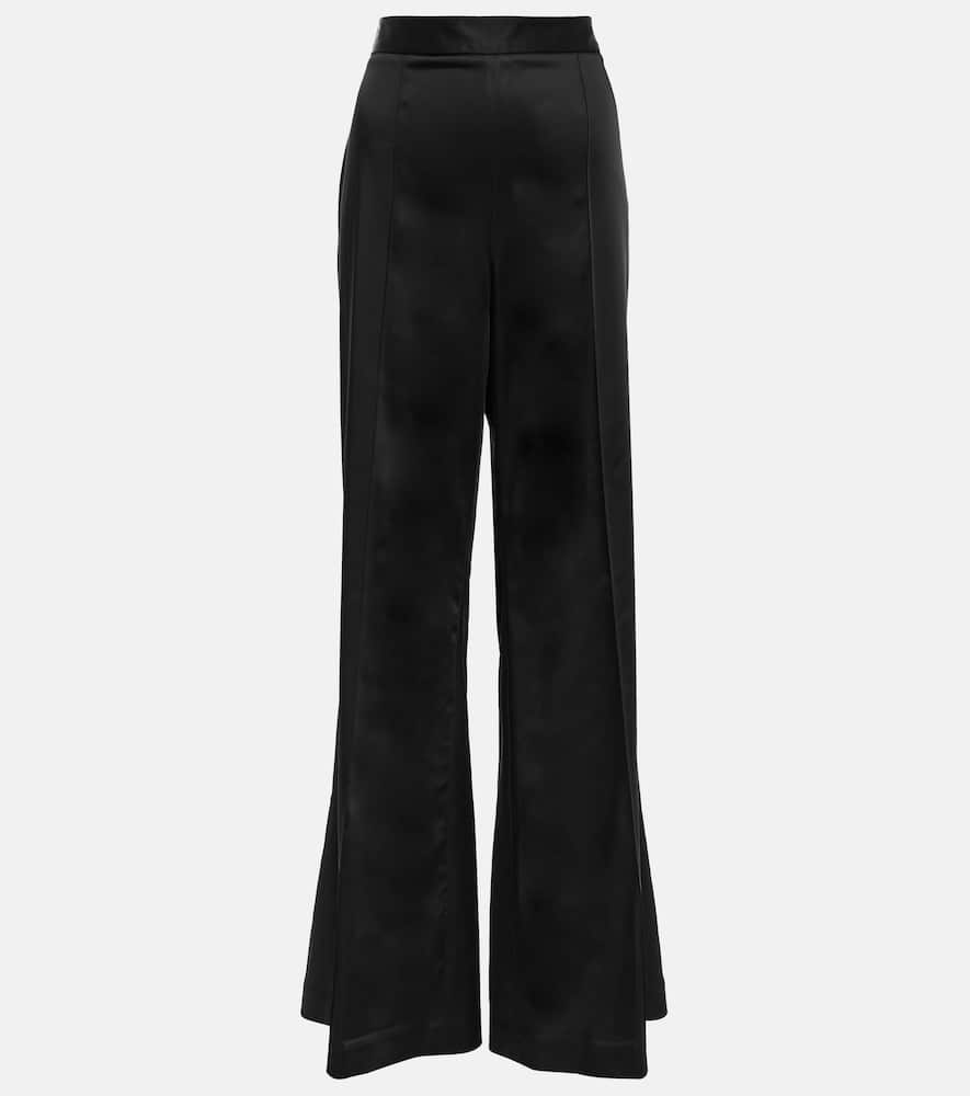 Simkhai Jordana duchess satin bootcut pants