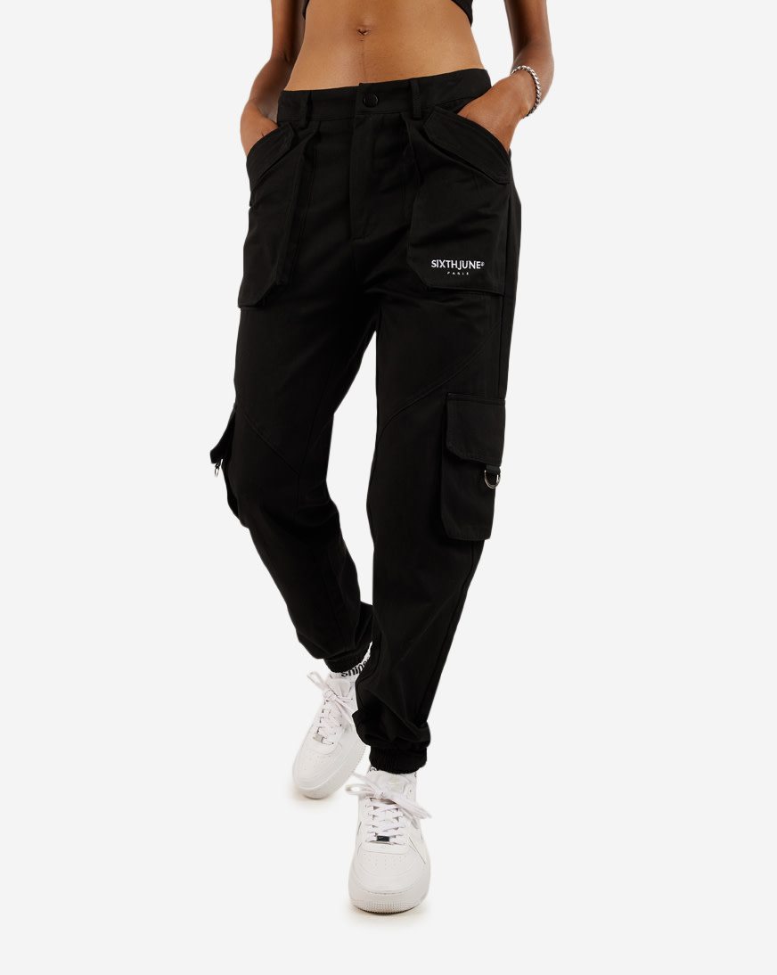 Sixth June Women's Multi Pocket Cargo Pants