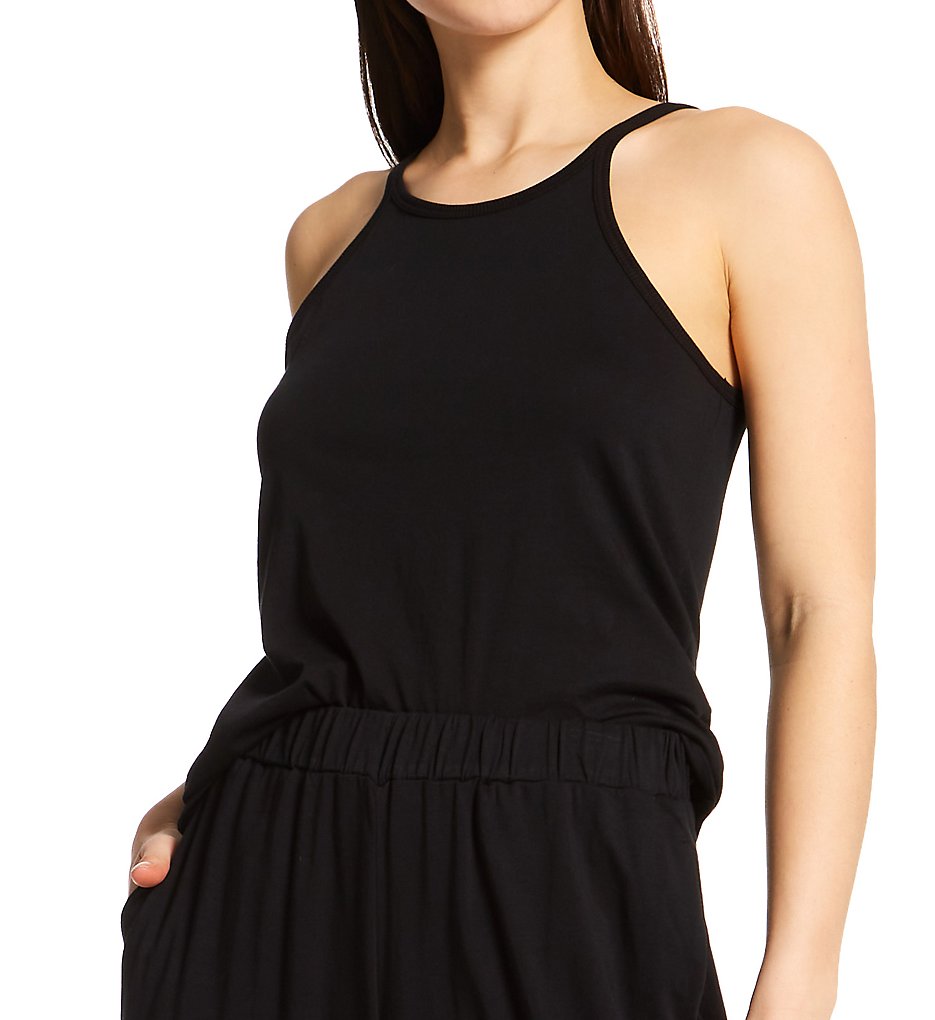 Skin Women's Codie Organic Cotton Camisole in Black | Size Small | HerRoom.com