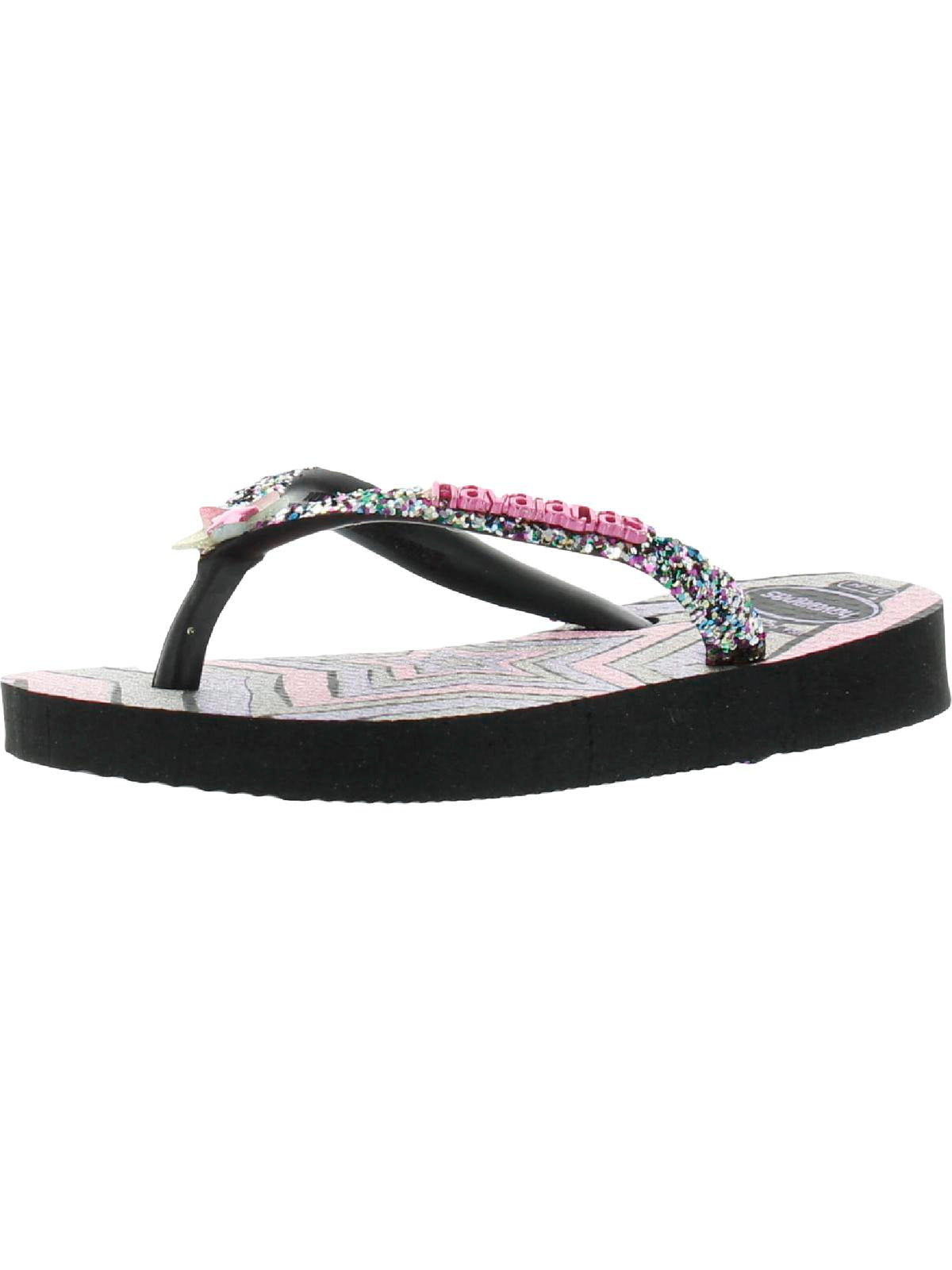 Slim Glitter II Slip On Flat Flip-Flops